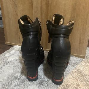 L.A.M.B Mesh Wedge Shoe